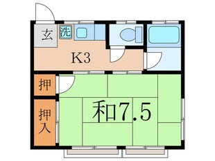 第一萬両荘の物件間取画像